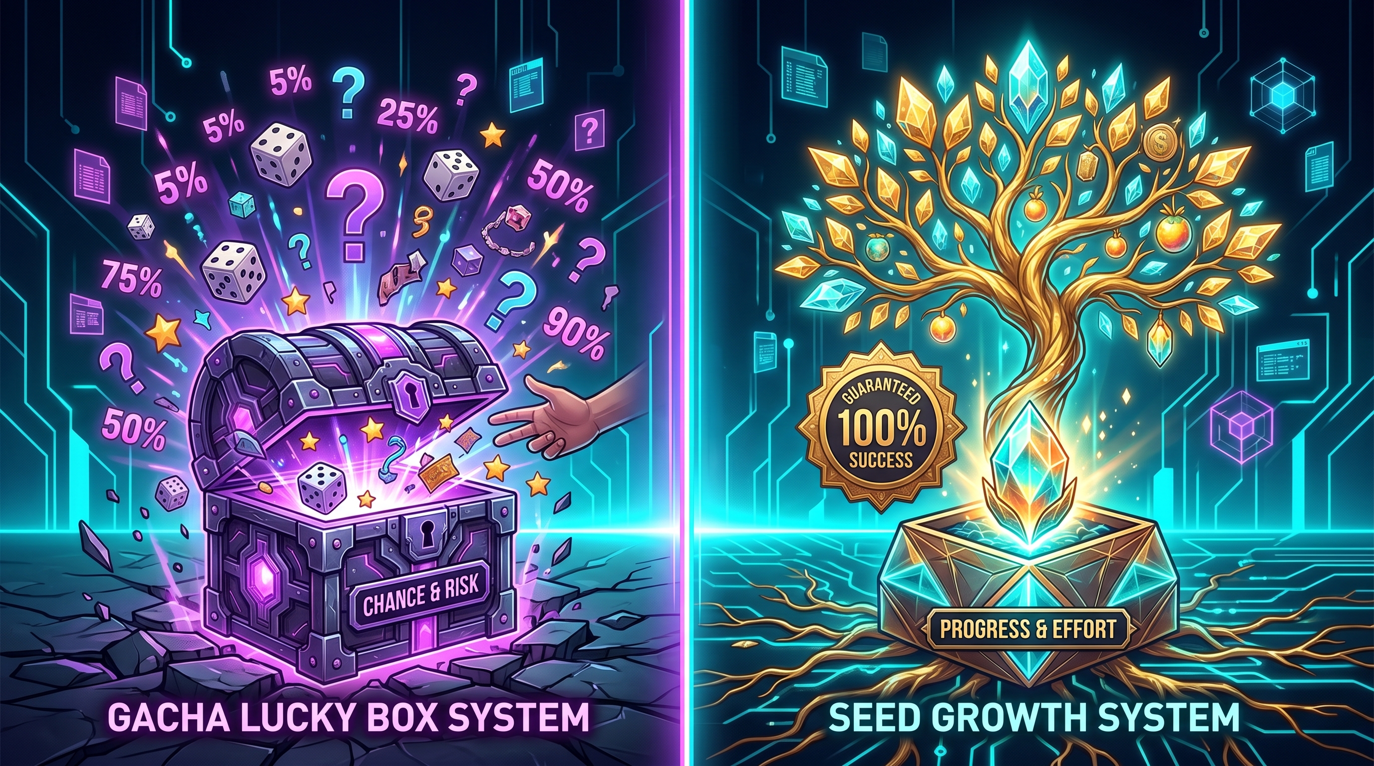 Gacha vs Seed