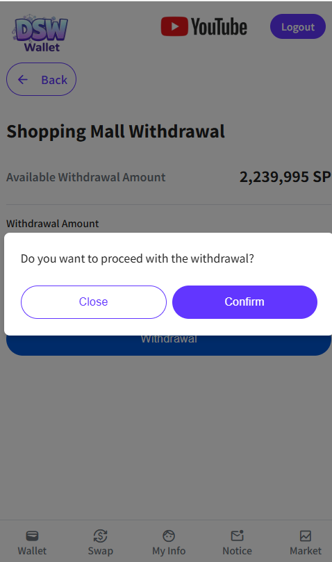 SP Withdraw