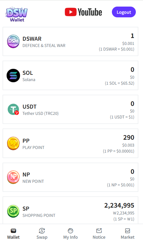 Wallet Assets